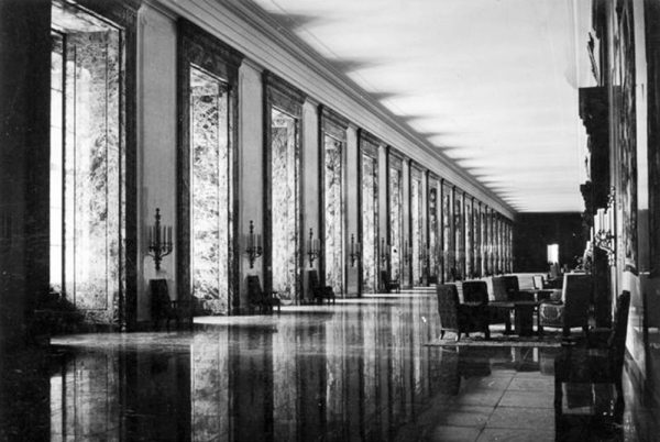 کاخ ریاست جمهوری آلمان، گالری مرمر، 1939