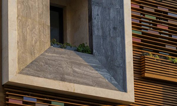 ترکیب معماری سنتی و مدرن در آپارتمانی در تهران